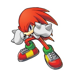 Knuckles coloring pages