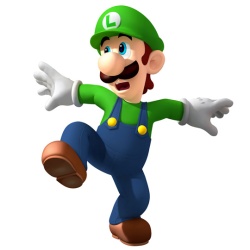 Luigi coloring pages