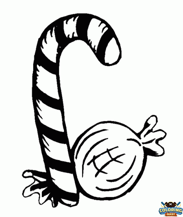 Candy cane coloring