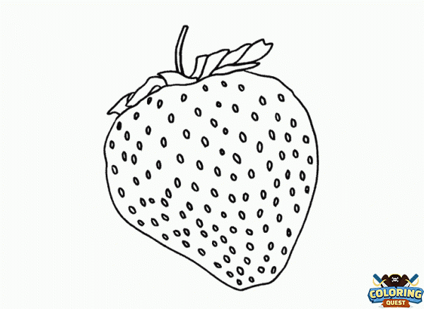 Strawberry coloring