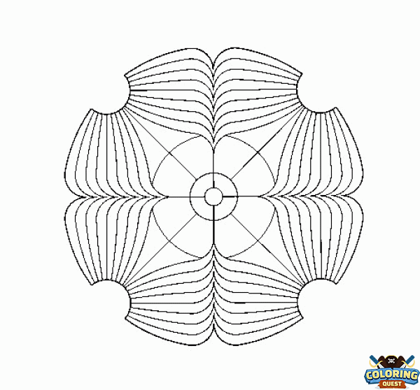 Mandala 1 coloring