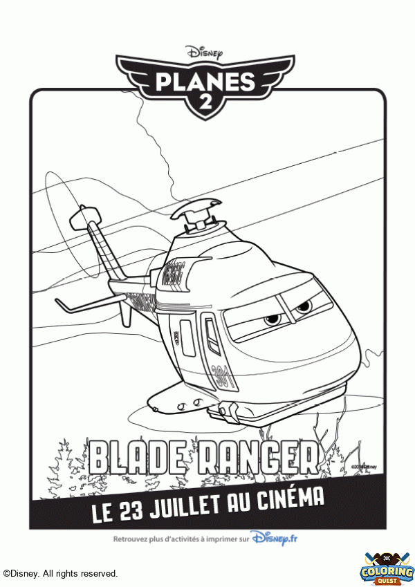 Blade Ranger coloring