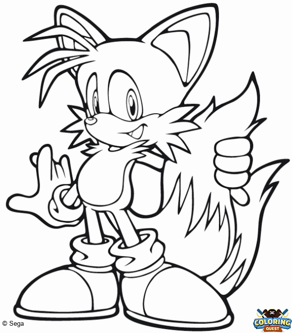 Tails coloring