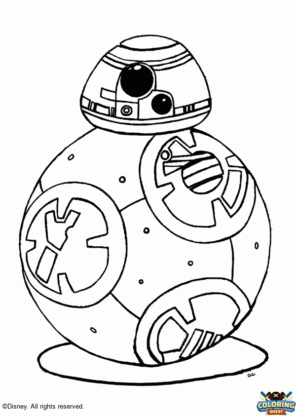 BB-8 coloring