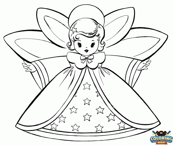 Fairy godmother coloring