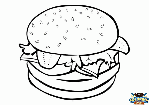 Hamburger coloring