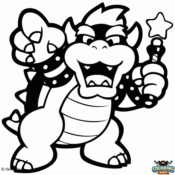 Bowser coloring