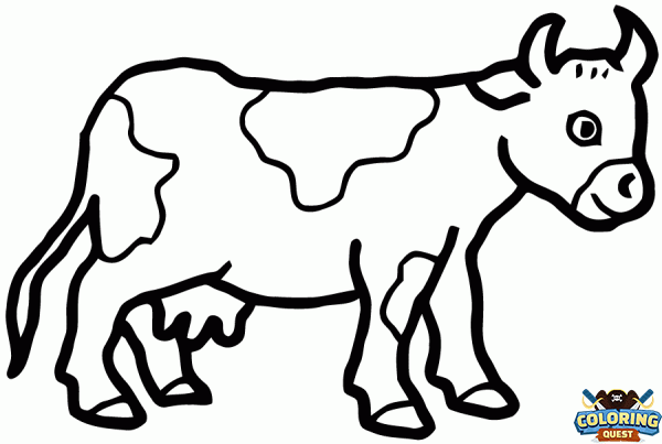 Cow coloring