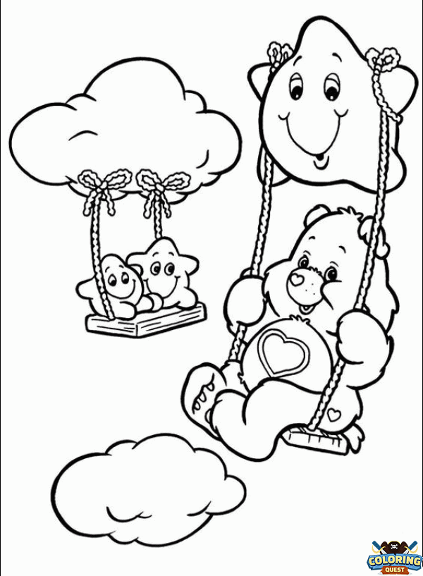 The Care Bears coloring