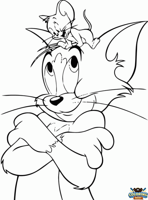 Tom & Jerry coloring
