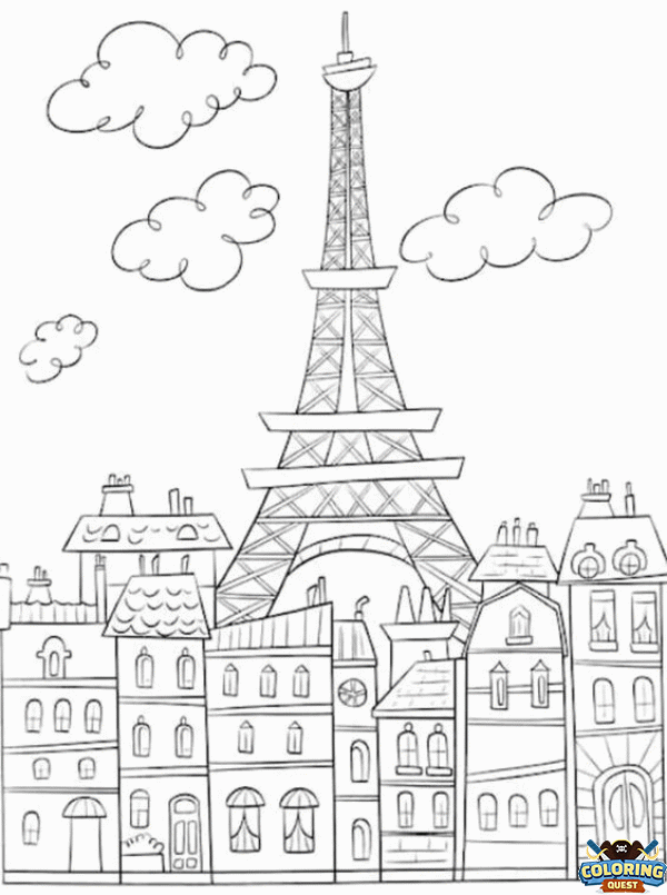 Paris coloring