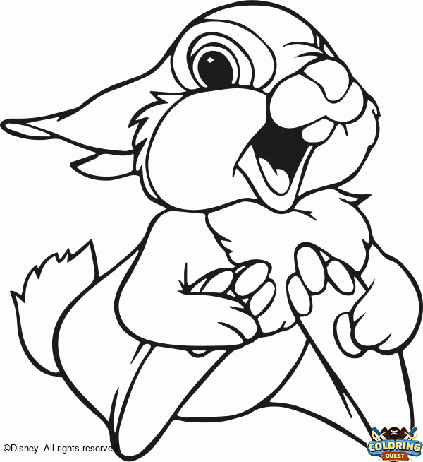 Thumper coloring