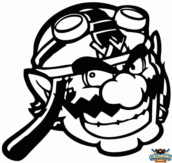 Wario coloring