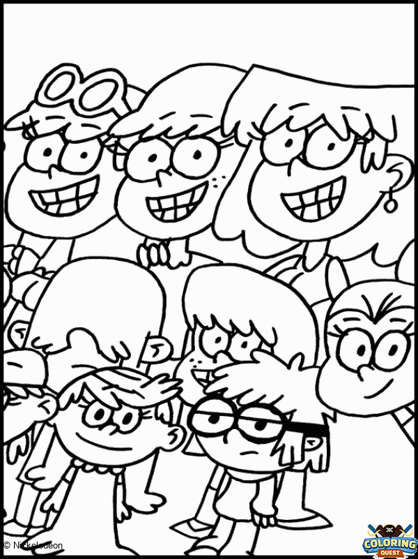 The Loud House coloring