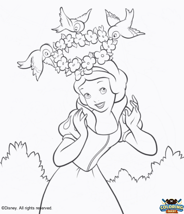 Snow White coloring