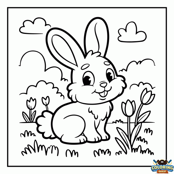 Spring - 1 coloring