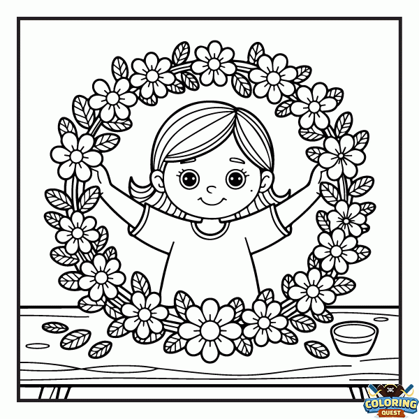 Girly - Spring 2 coloring