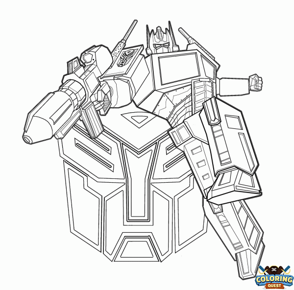 Transformers coloring