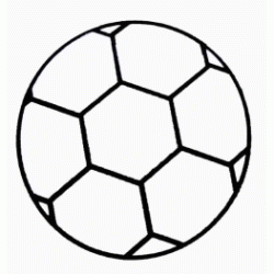 Soccer ball coloring