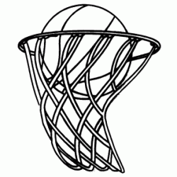 Basketball net coloring