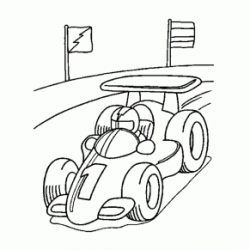 Formula 1 coloring