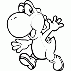 Yoshi coloring