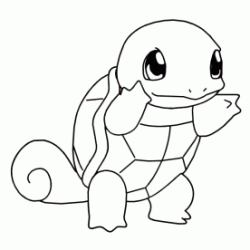Squirtle coloring