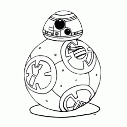 BB-8 coloring