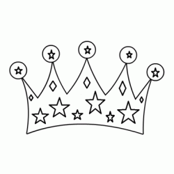 Princess crown coloring