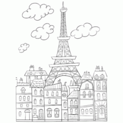 Paris coloring