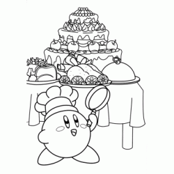 Kirby Cook coloring