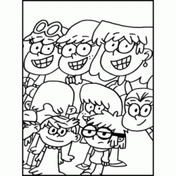 The Loud House coloring