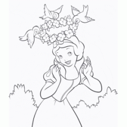 Snow White coloring