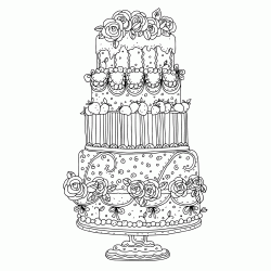 Gigantic Cake coloring