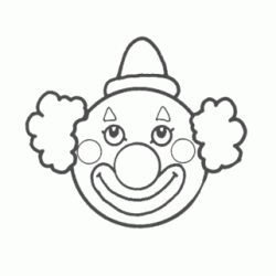 Clown coloring