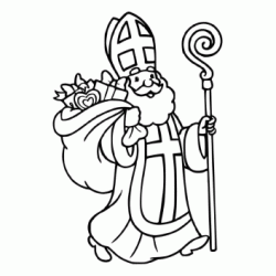 Saint Nicolas coloring