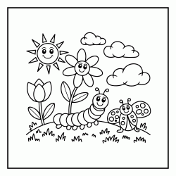 Spring - 2 coloring