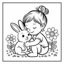 Girly - Spring 3 coloring