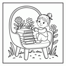 Girly - Spring 8 coloring