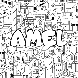 AMEL - City background coloring
