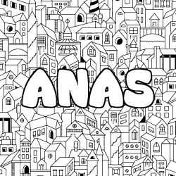 ANAS - City background coloring