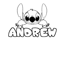 ANDREW - Stitch background coloring