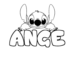 ANGE - Stitch background coloring