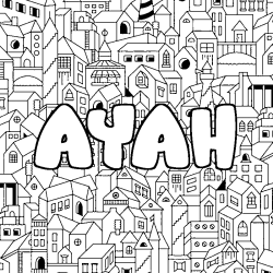 AYAH - City background coloring