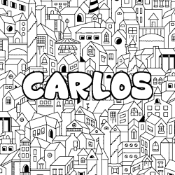 CARLOS - City background coloring