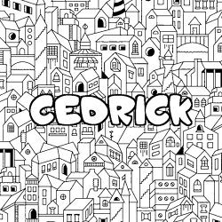 CEDRICK - City background coloring