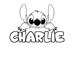 CHARLIE - Stitch background coloring