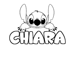 CHIARA - Stitch background coloring