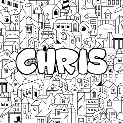 CHRIS - City background coloring