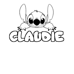CLAUDIE - Stitch background coloring